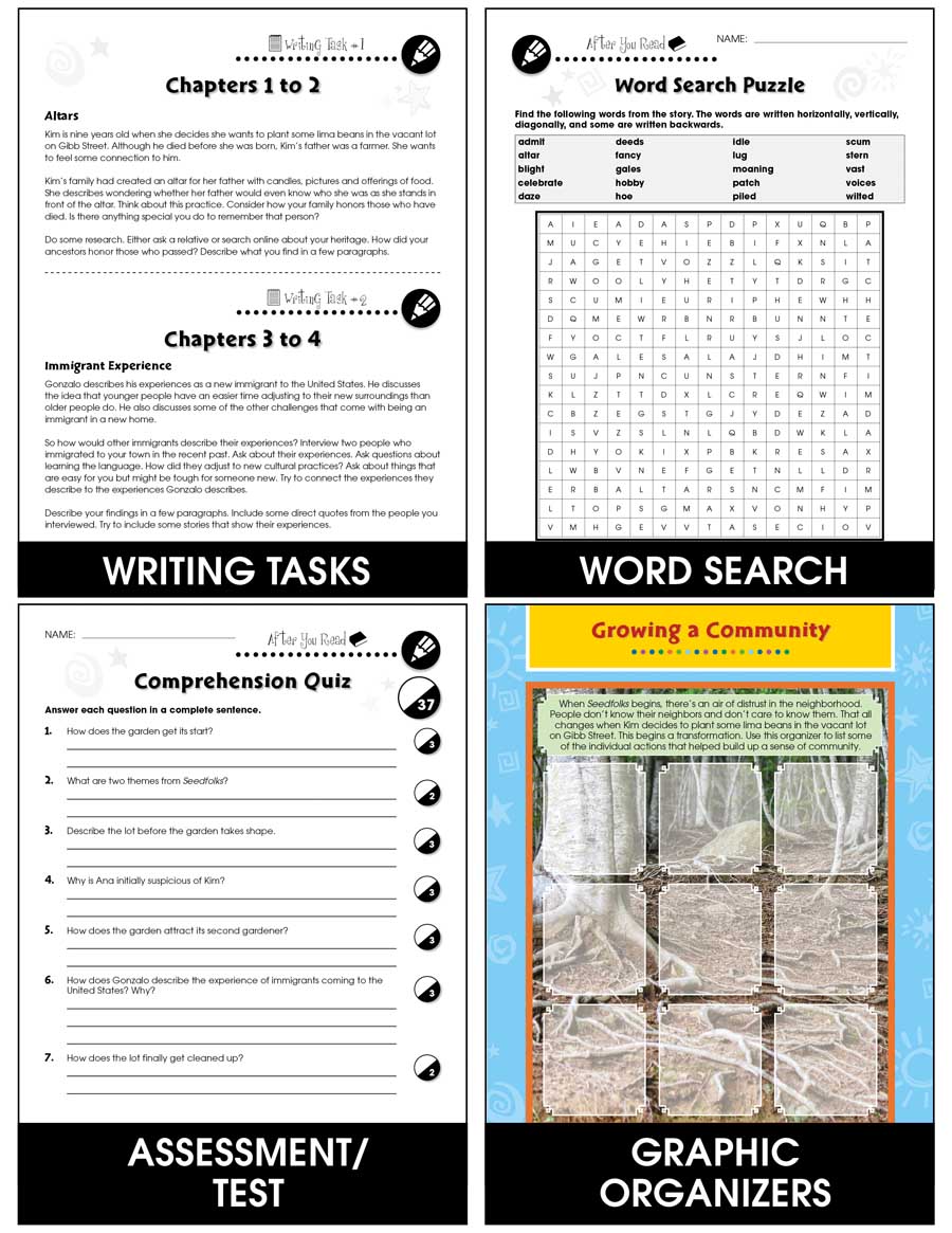 Seedfolks - Literature Kit Gr. 5-6 - eBook