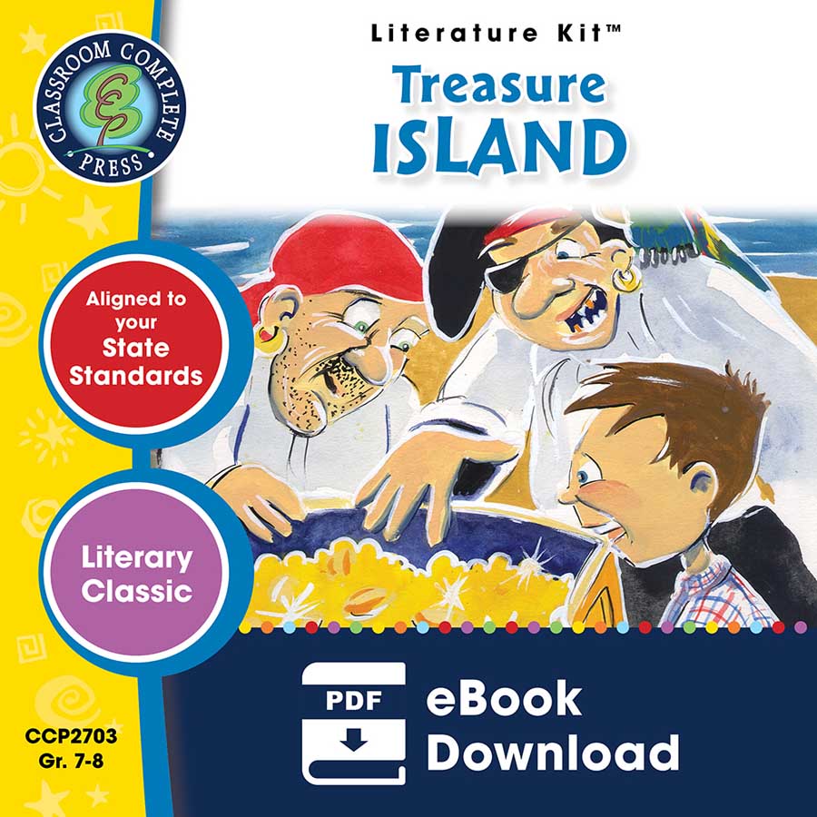 Treasure Island - Literature Kit Gr. 7-8 - eBook