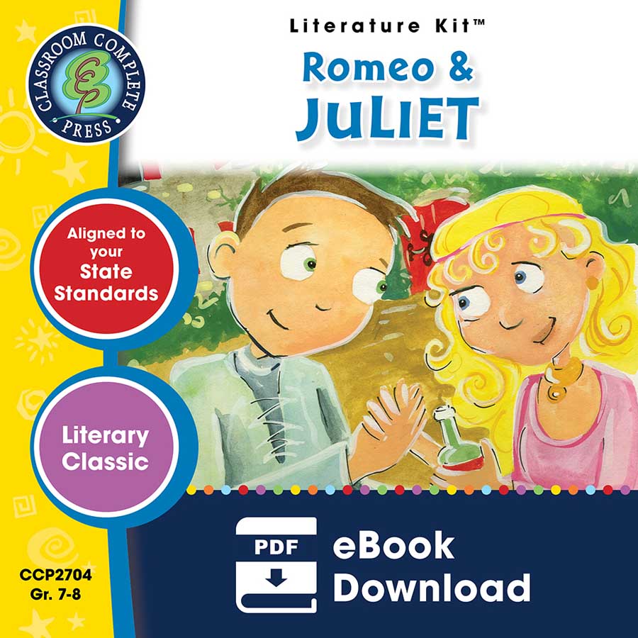 Romeo & Juliet - Literature Kit Gr. 7-8 - eBook