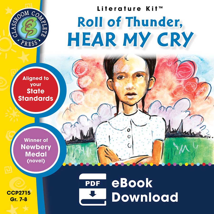 Roll of Thunder, Hear My Cry - Literature Kit Gr. 7-8 - eBook
