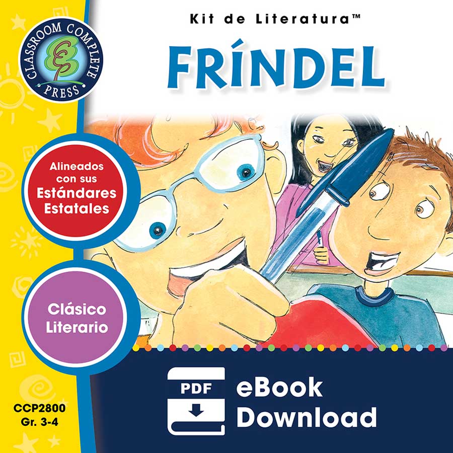 Fríndel - Kit de Literatura Gr. 3-4 - libro electronico