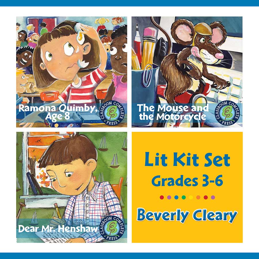 Beverly Cleary Lit Kit Set - Gr. 3-6