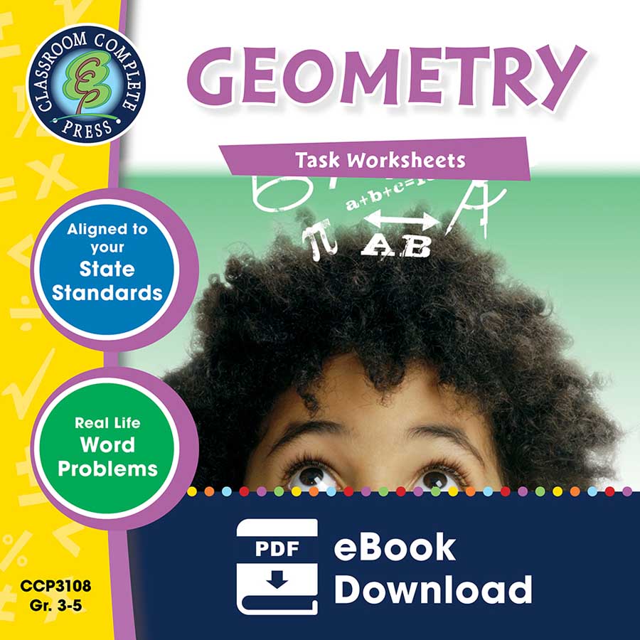 Geometry - Task Sheets Gr. 3-5 - eBook