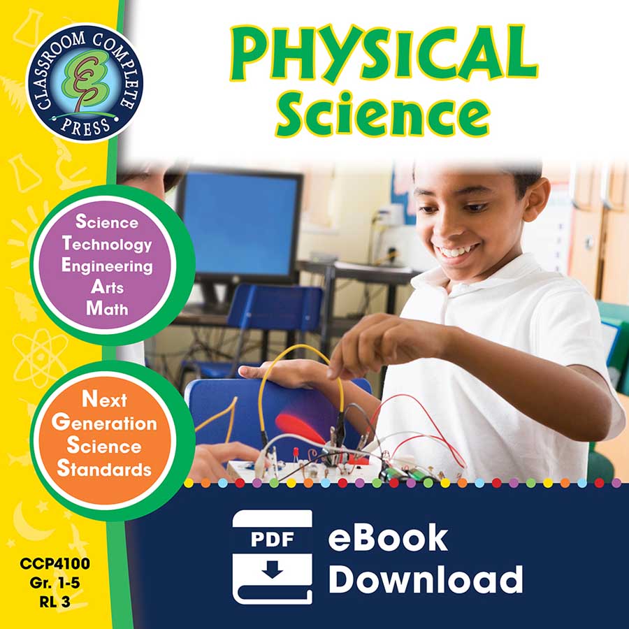 Hands-On STEAM - Physical Science Gr. 1-5 - eBook