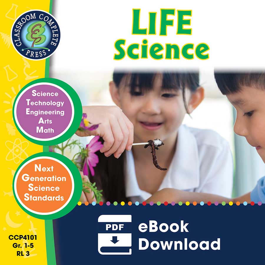 Hands-On STEAM - Life Science Gr. 1-5 - eBook