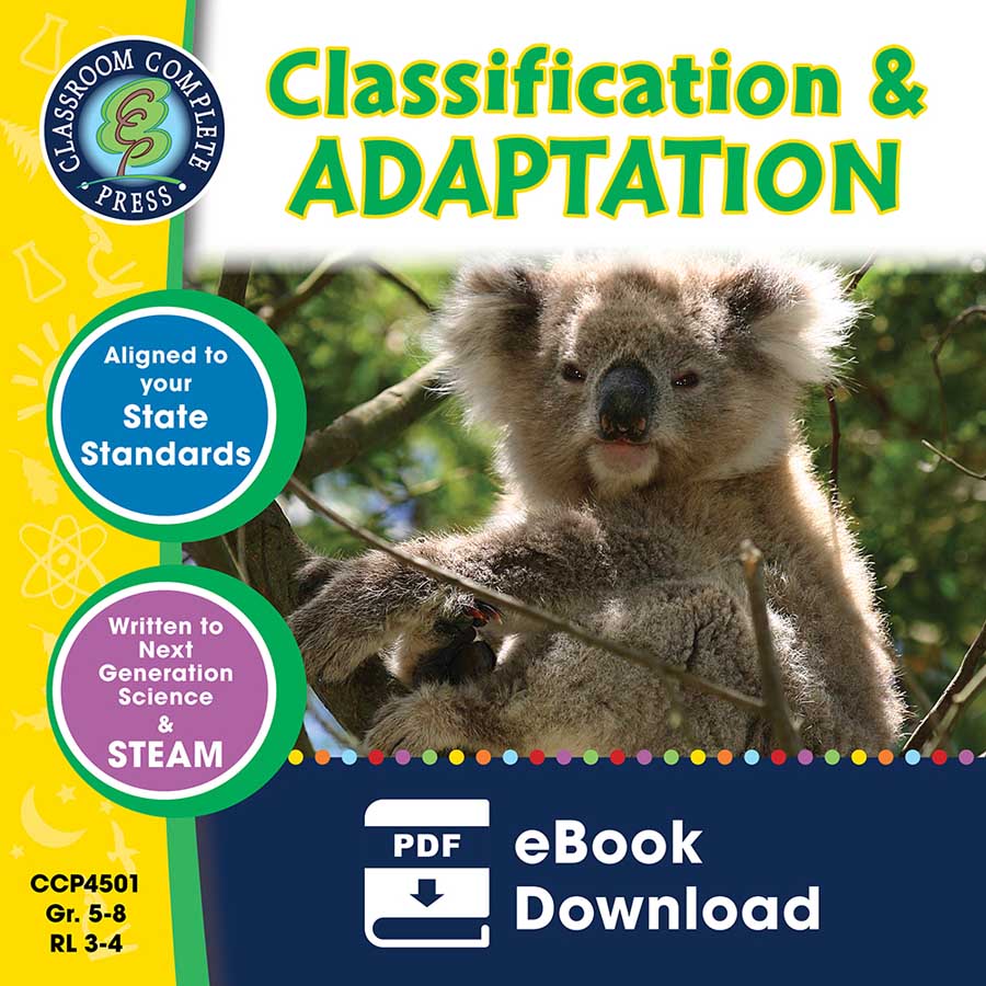 Classification & Adaptation Gr. 5-8 - eBook