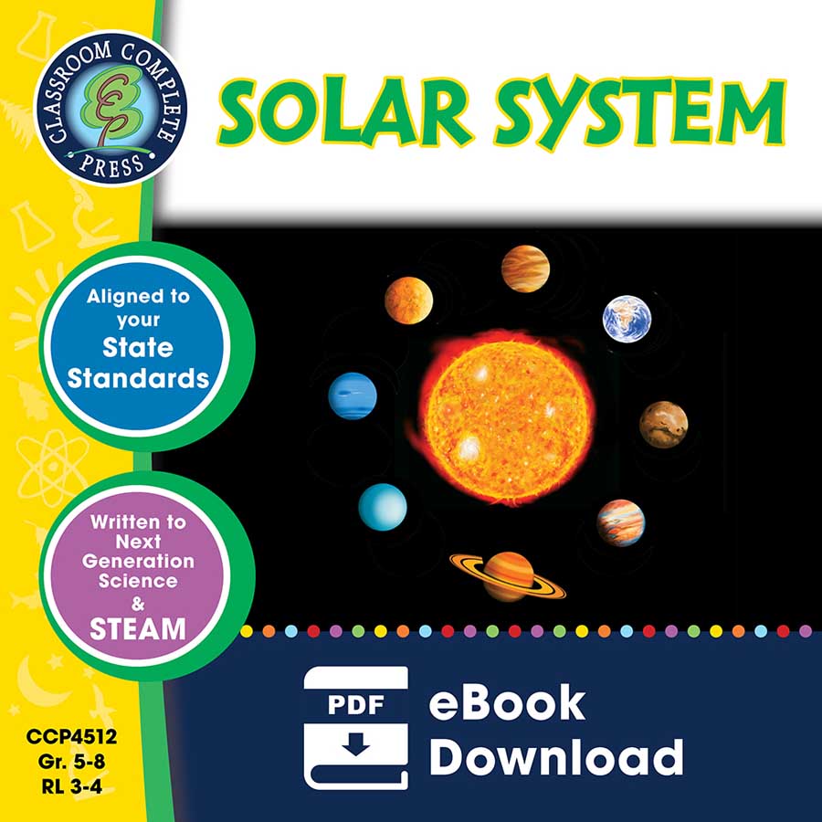 Solar System Gr. 5-8 - eBook