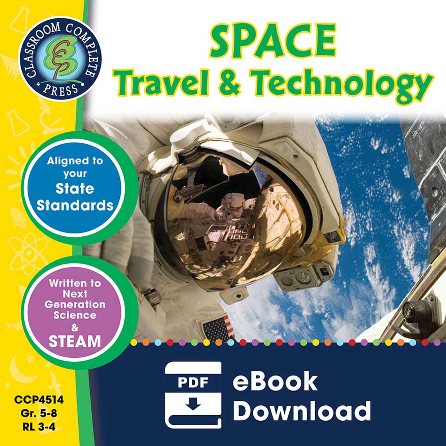 Space Travel & Technology Gr. 5-8 - eBook