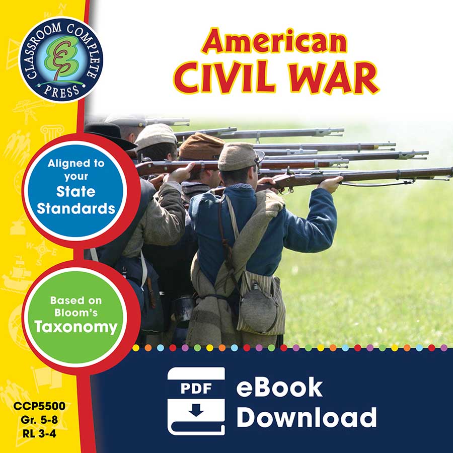 American Civil War Gr. 5-8 - eBook