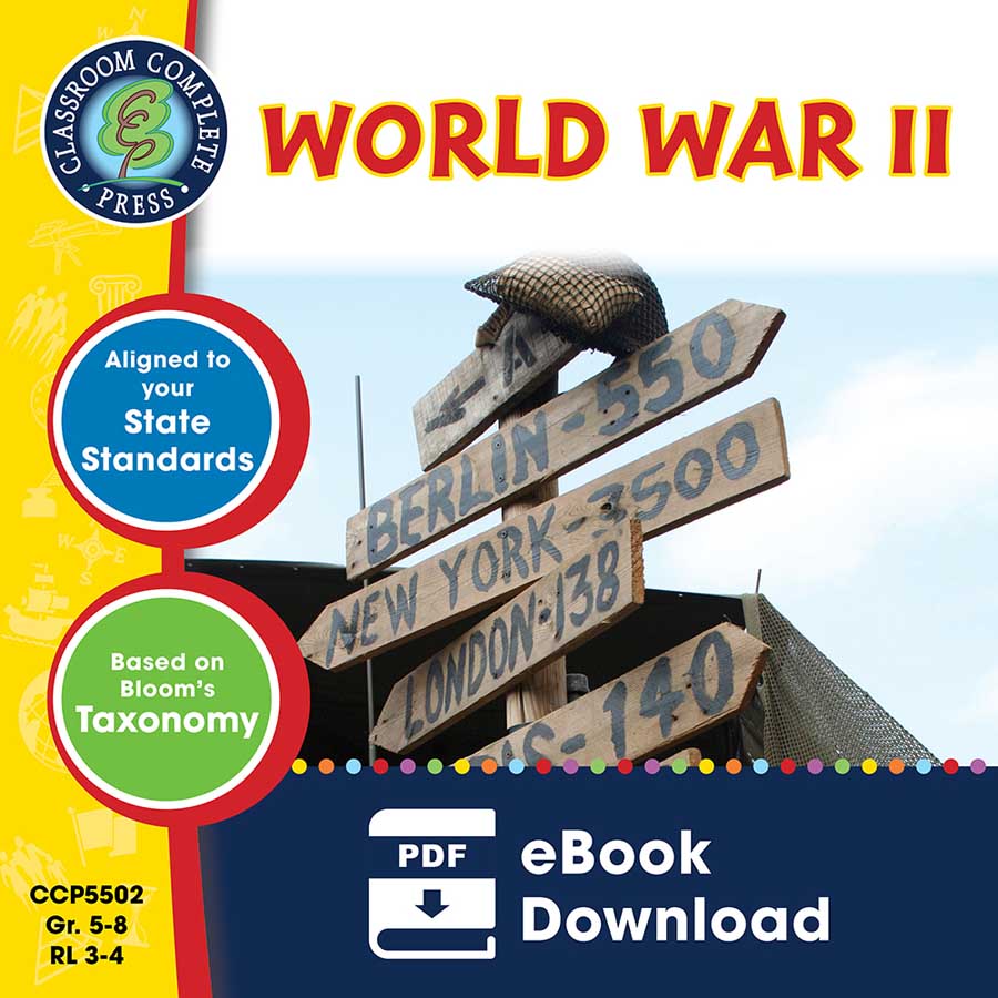 World War 2 Gr. 5-8 - eBook