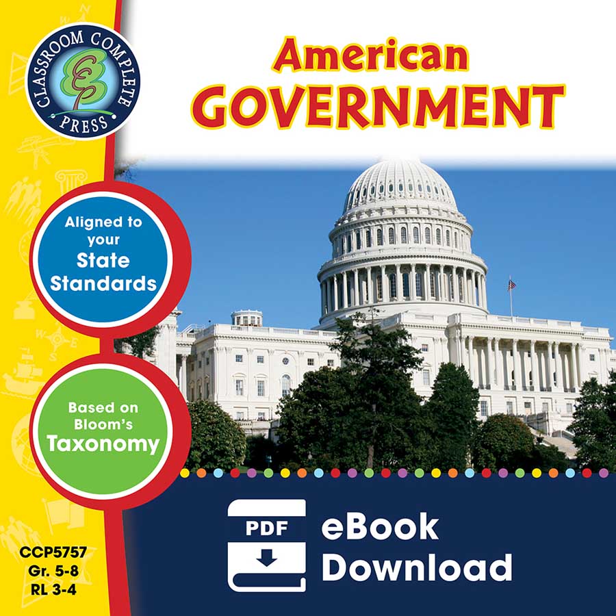 American Government Gr. 5-8 - eBook
