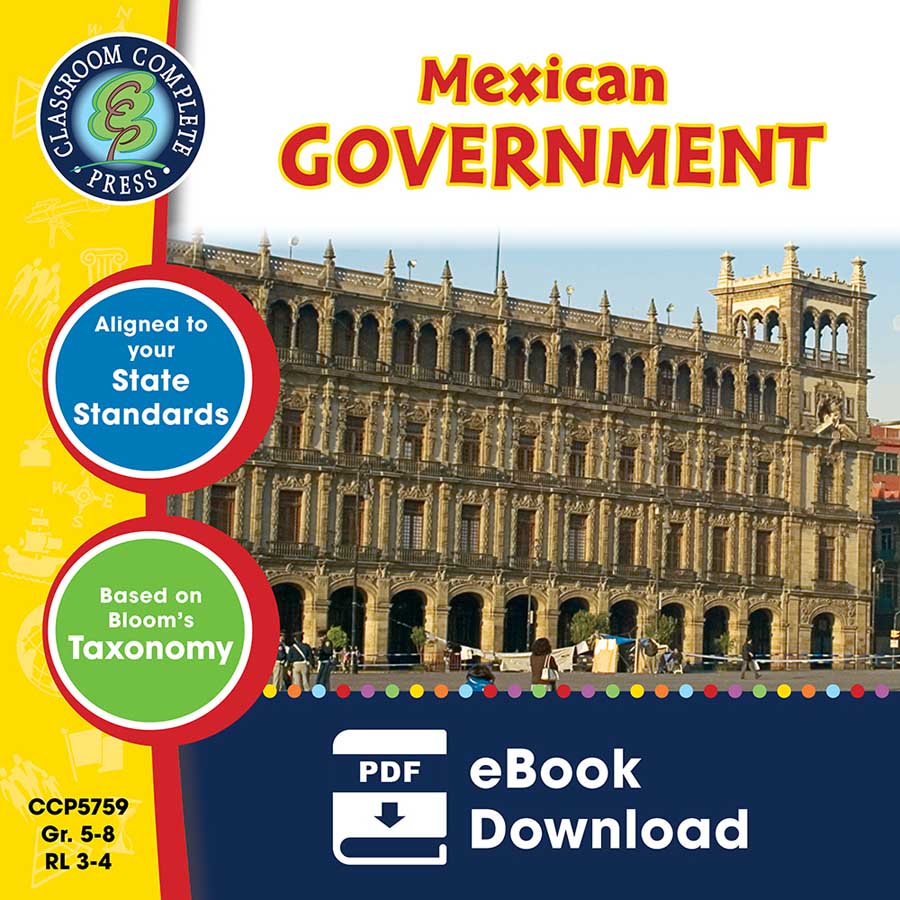 Mexican Government Gr. 5-8 - eBook