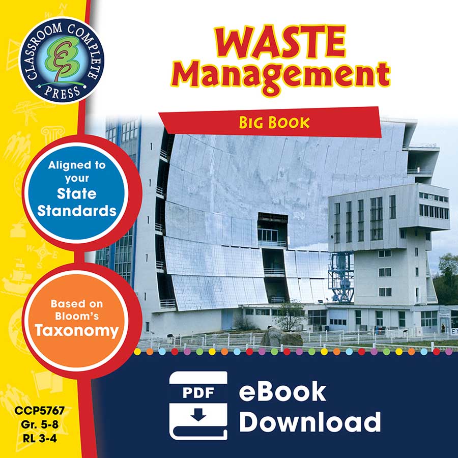 Waste Management Big Book Gr. 5-8 - eBook