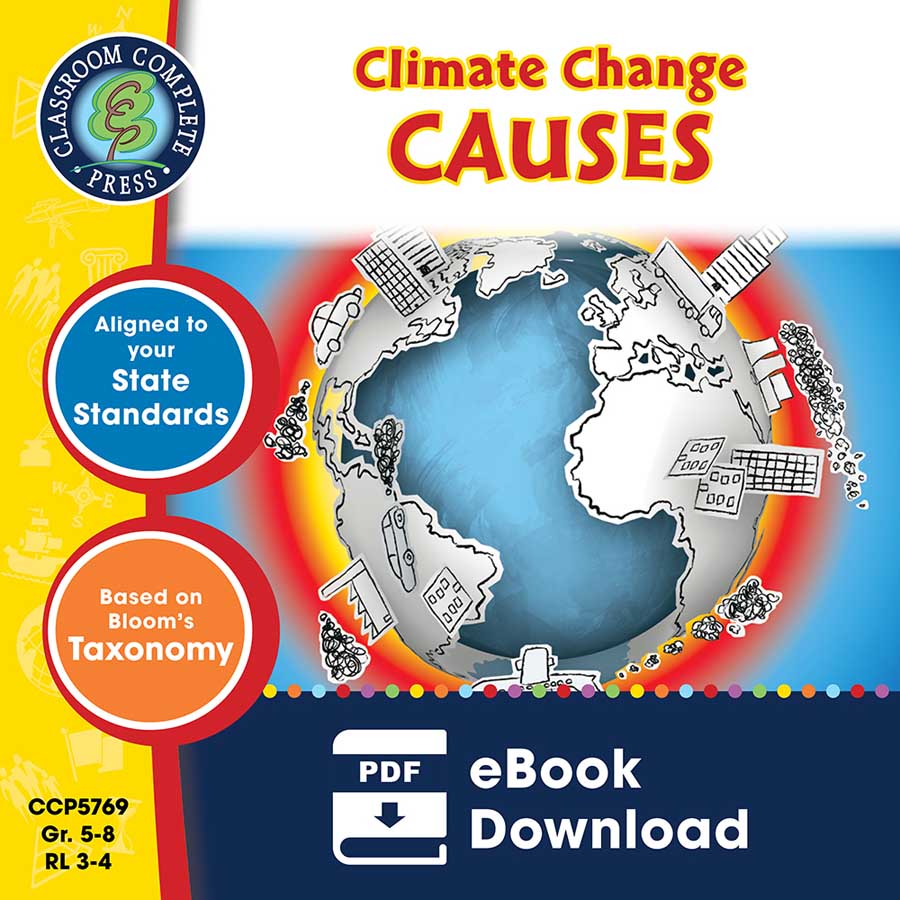 Climate Change: Causes Gr. 5-8 - eBook