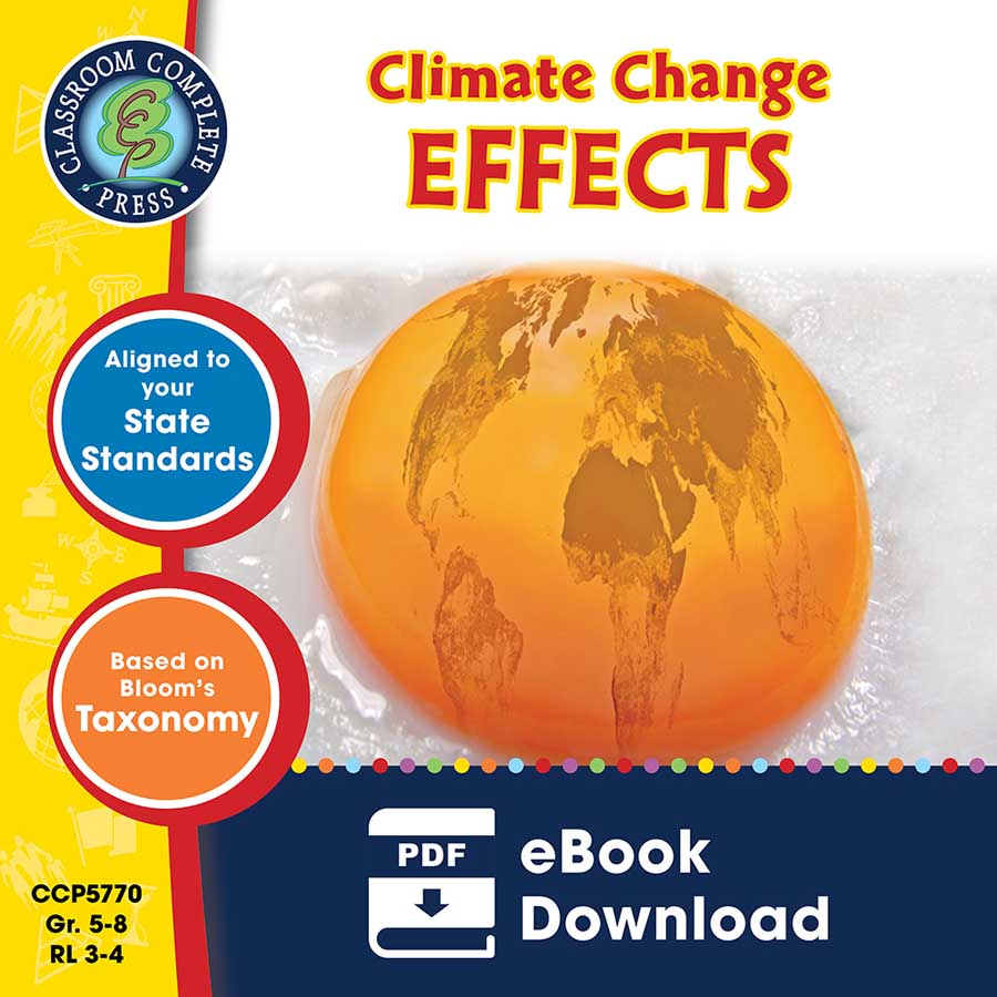 Climate Change: Effects Gr. 5-8 - eBook
