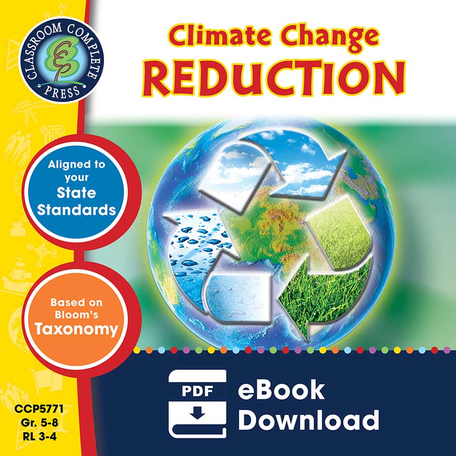 Climate Change: Reduction Gr. 5-8 - eBook
