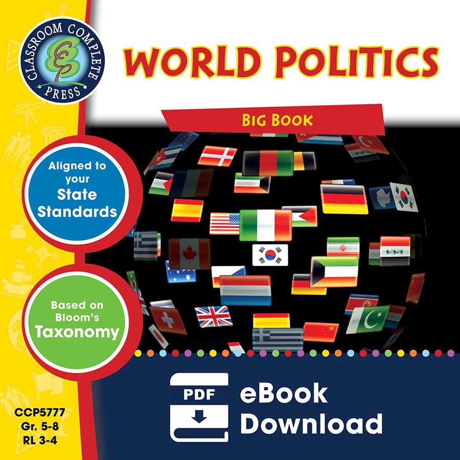 World Politics Big Book Gr. 5-8 - eBook