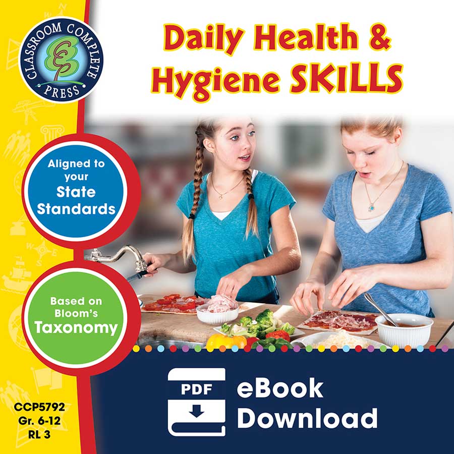 Daily Health & Hygiene Skills Gr. 6-12 - eBook