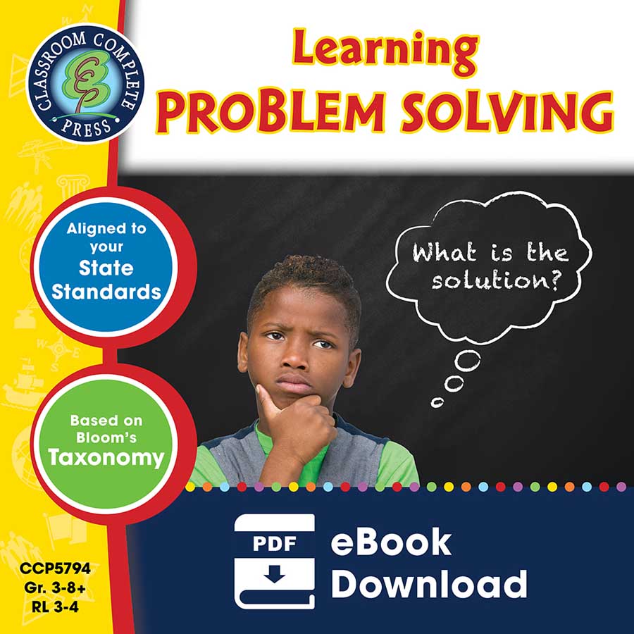 21st Century Skills - Learning Problem Solving Gr. 3-8+ - eBook