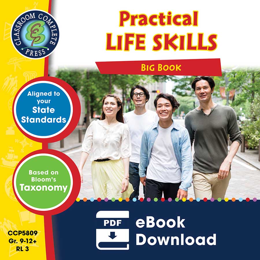 Practical Life Skills Big Book Gr. 9-12+ - eBook