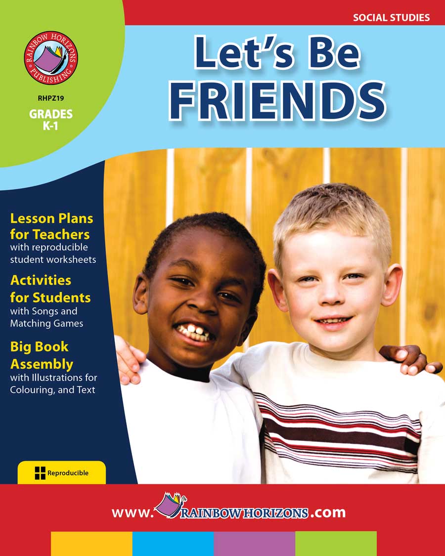 Let's Be Friends Gr. K-1 - print book