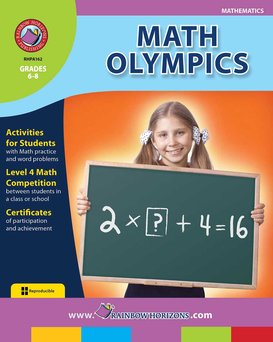 Math Olympics Gr. 6-8 - print book