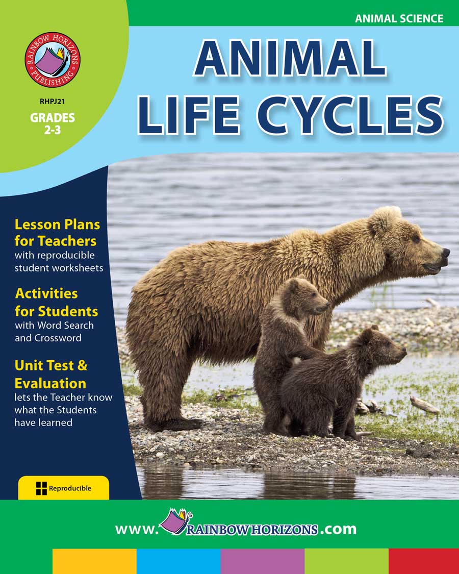 Animal Life Cycles Gr. 2-3 - print book