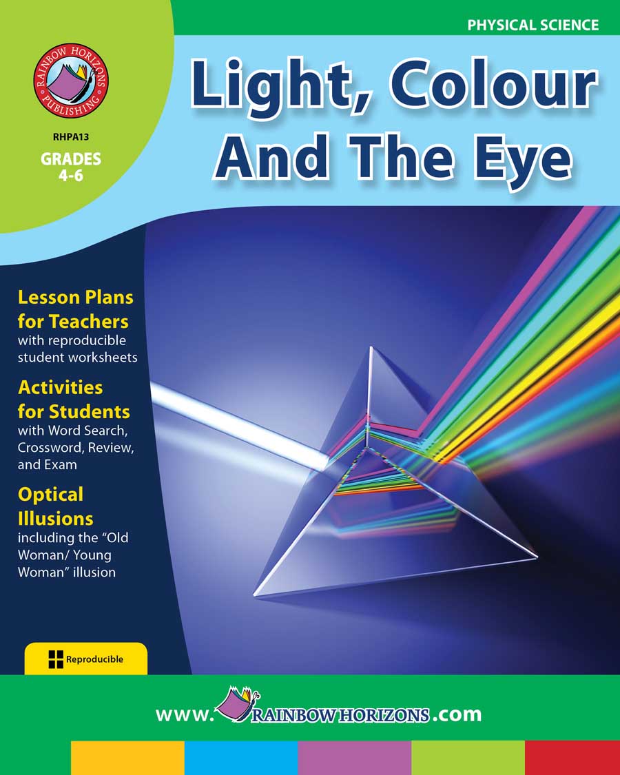 Light, Colour And The Eye Gr. 4-6 - print book