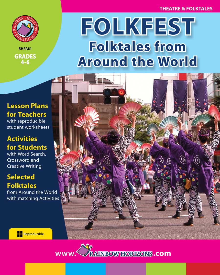 Folkfest: Folktales From Around The World Gr. 4-6 - print book