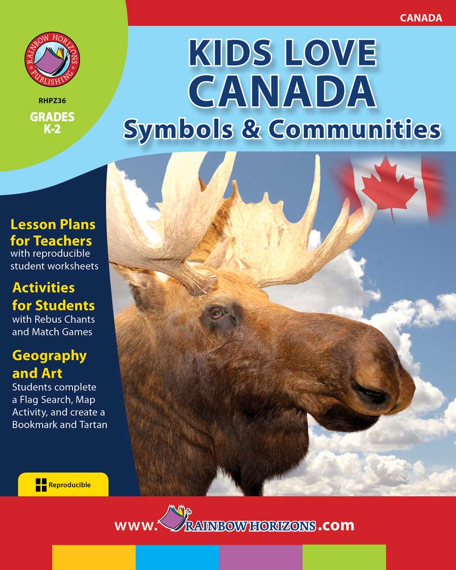 Kids Love Canada: Symbols & Communities Gr. K-2 - print book
