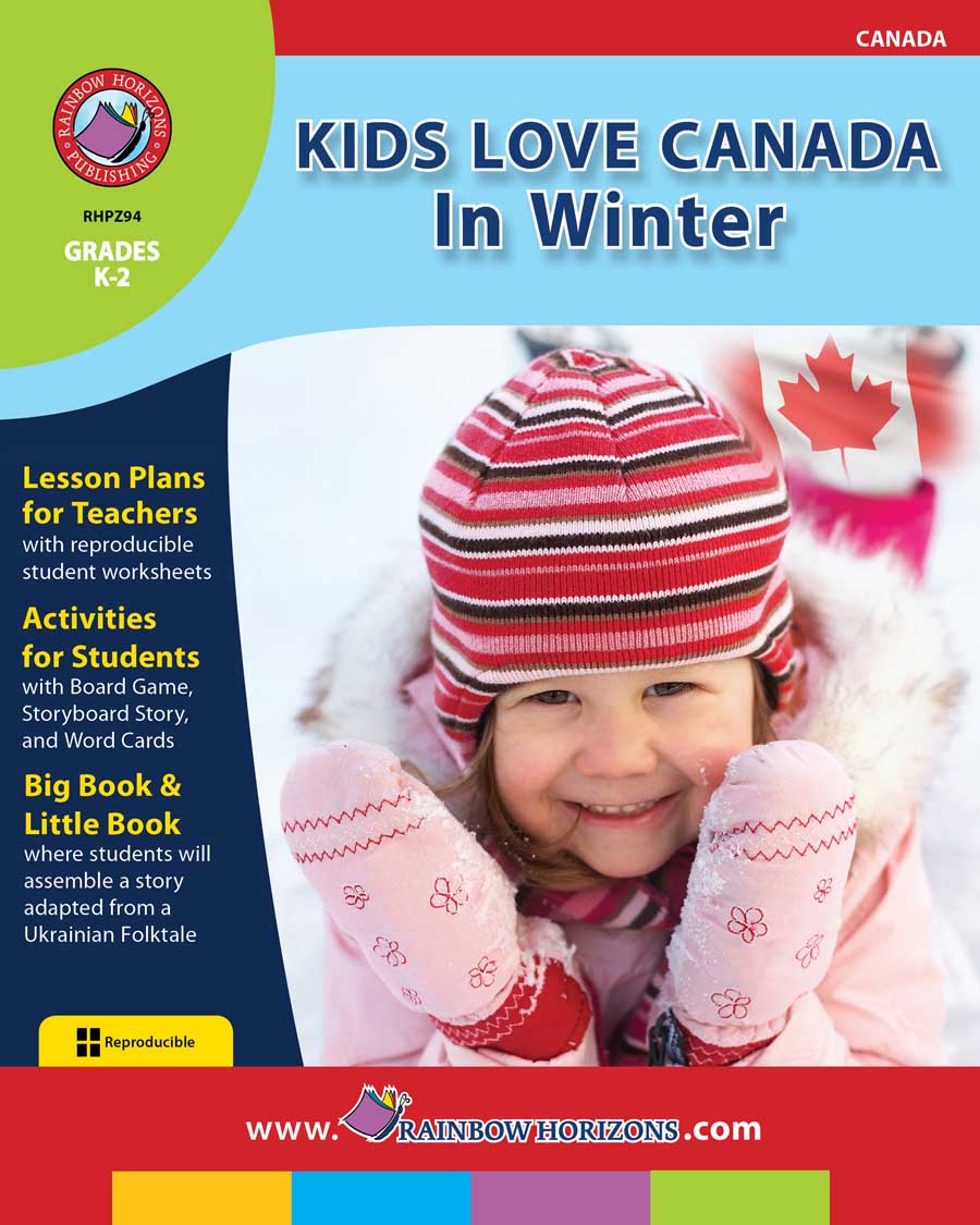 Kids Love Canada: In Winter Gr. K-2 - print book