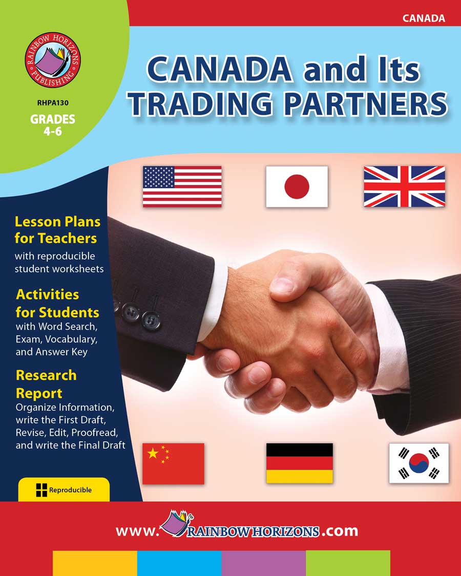 Canada And Its Trading Partners Gr. 4-6 - print book