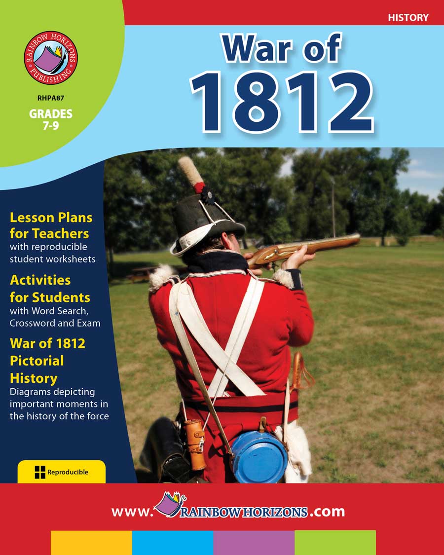 War of 1812 Gr. 7-9 - print book