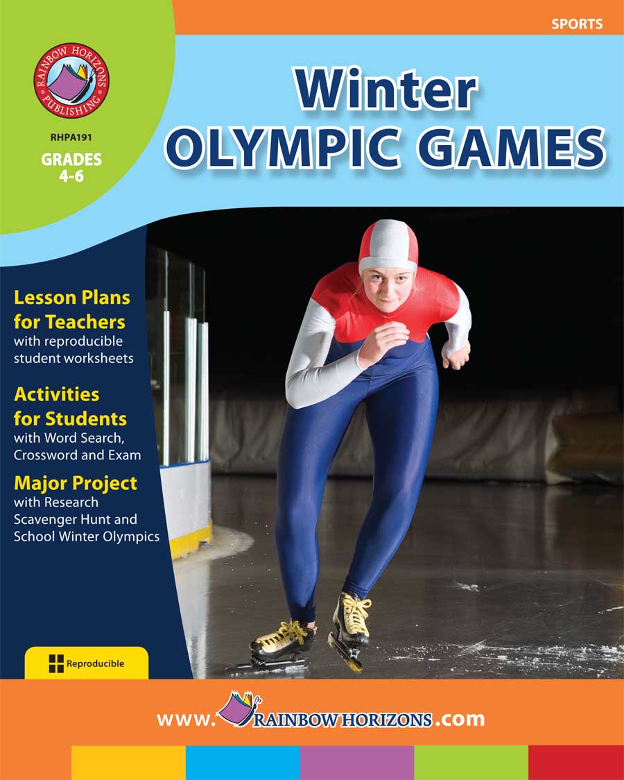 Winter Olympic Games Gr. 4-6 - print book