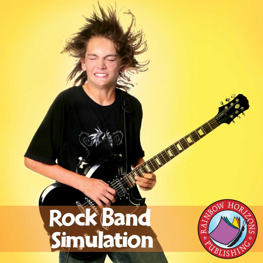 Rock Band Simulation Gr. 4-6 - eBook